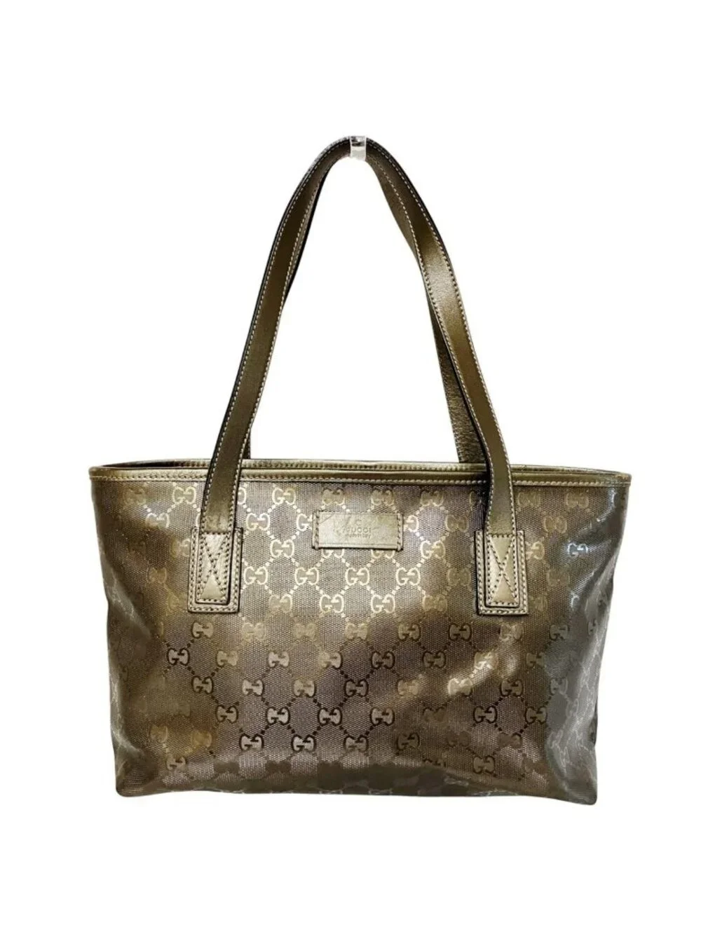 Gucci GG Supreme Tote Leather